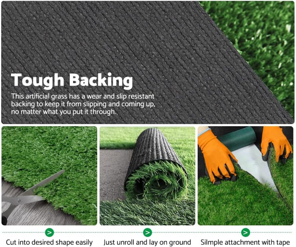 artificial grass installation process by gardengreen