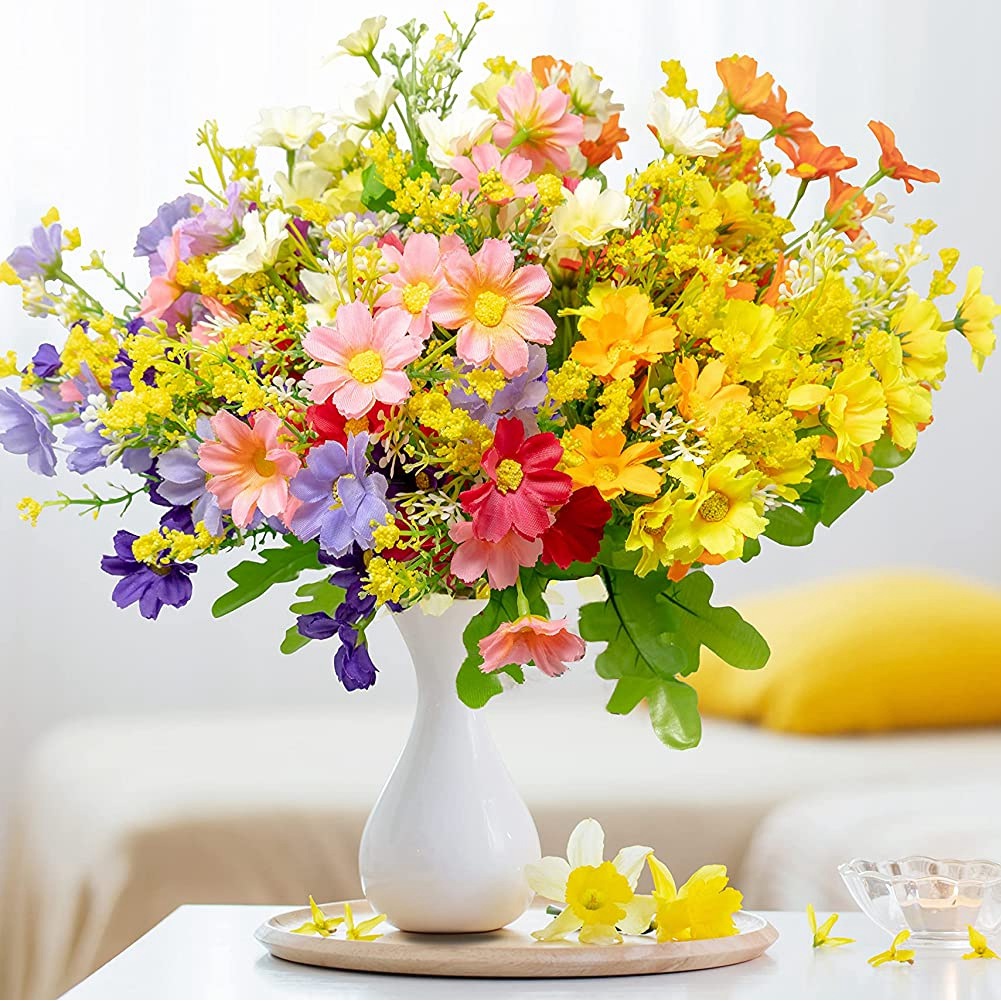 artificial daisy flowers, decor your your indoors outdoors with elegant daisy flowers