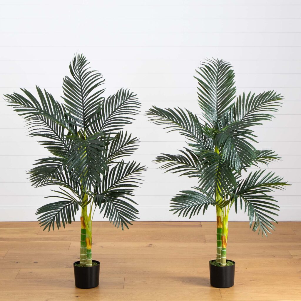 artificial cane palm tree by gardengreen