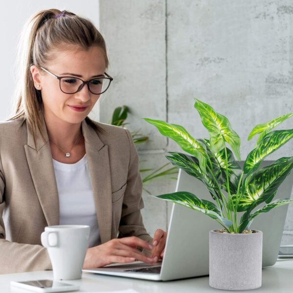Artificial Plants Potted Plants for Indoor Home Office Kitchen Bathroom