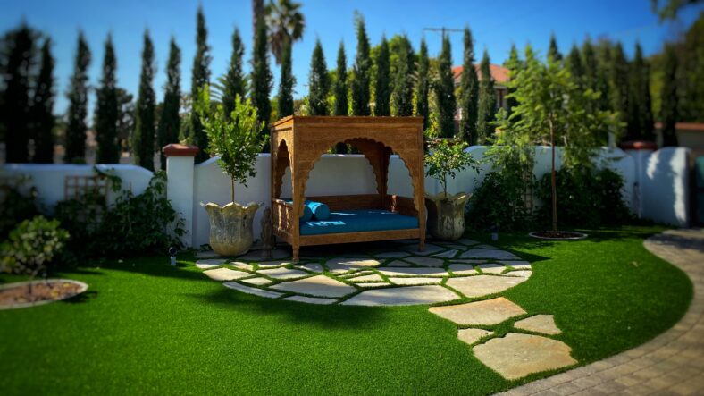 artificial grass lawn