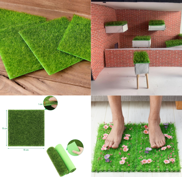 fake grass mat