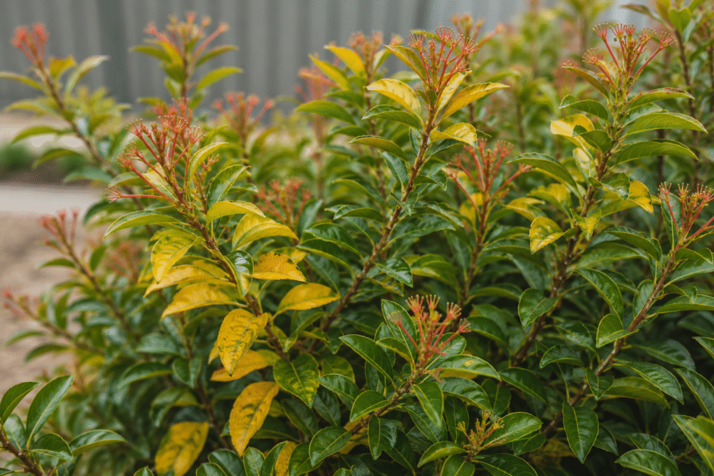 Is your Grevillea Canberra Gem facing Yellow leaves the follow our guideline