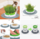 Cat Grass Planter, White/Green – Ebay Australia